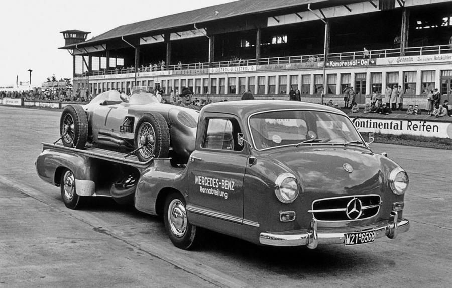  Mercedes-Benz Rennwagen-Schnelltransporter 1954 года  (фото 7 из 7)
